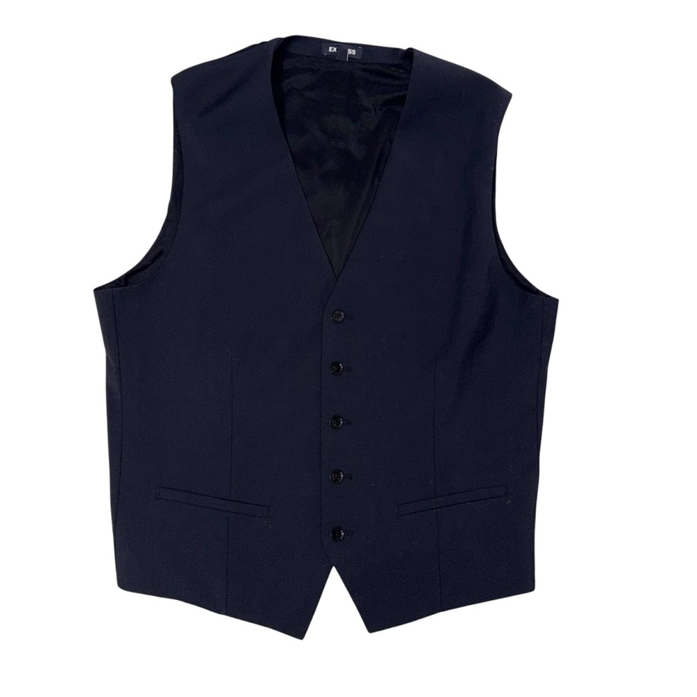 Express Men's Black Vest size large